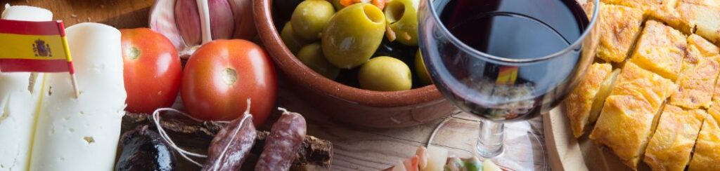 alt="best food destinations to travel worldwide Spain"